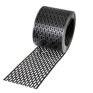 Bramac Műanyag Rovarháló- Szellőzőszalag FEKETE 10cm széles 5m/tekercs