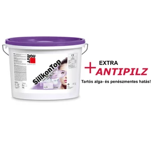 Baumit SilikonTop páraáteresztő homlokzati vakolat - 25kg/vödör