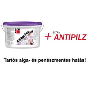 Baumit SilikonTop páraáteresztő homlokzati vakolat - 25kg/vödör
