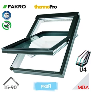 Fakro PTP-V U4 műanyag billenő ablak
