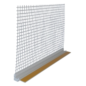 THERMOMASTER W-PROF 2,5m/szál hálós ablakcsatlakozó profil 50m/köteg kiszerelésben