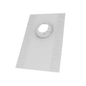 VELUX BFX alátétfólia merev csöves fénycsatornához  47x47 cm Ø35 cm