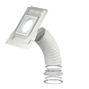 VELUX TLF Flexibilis csöves fénycsatorna sík 47x47 cm Ø35 cm