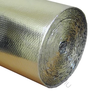 Solflex légbuborékos- hőtükrös, párazáró padlófűtés fólia 50m2/tekercs
