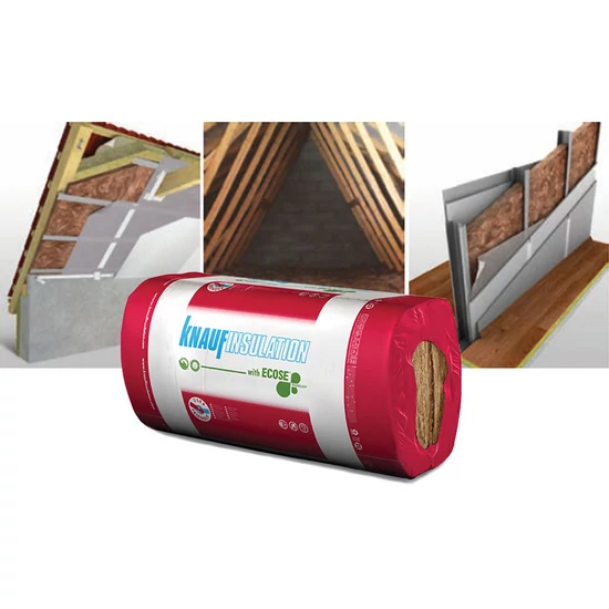 KNAUF MPN PLUS 0.037 táblás ásványgyapot 10cm vastag 138,24m2/raklap INGYENES SZÁLLÍTÁSSAL