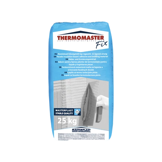 THERMOMASTER FIX ragasztó homlokzati EPS FEHÉR ragasztáshoz - 25kg/zsák RAKLAPOS