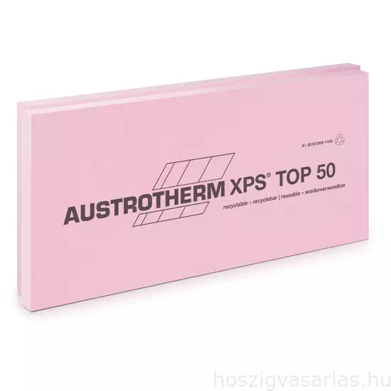 Austrotherm XPS TOP 50 SF lábazati hungarocell leme lábazat szigeteléséhez