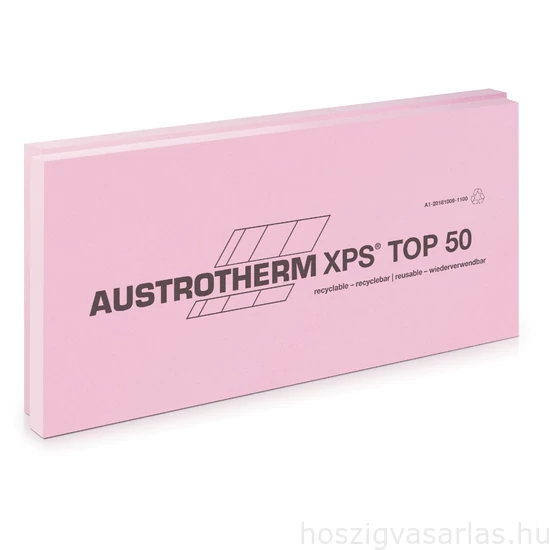 Austrotherm XPS TOP 50 SF lábazati hungarocell leme lábazat szigeteléséhez