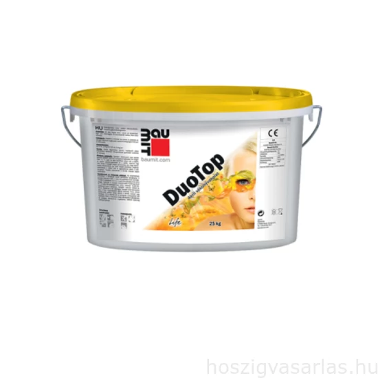 Baumit DuoTop 3.színcsoport műgyanta kötőanyagú Kapart 1,5mm homlokzati vakolat  - 25kg/vödör