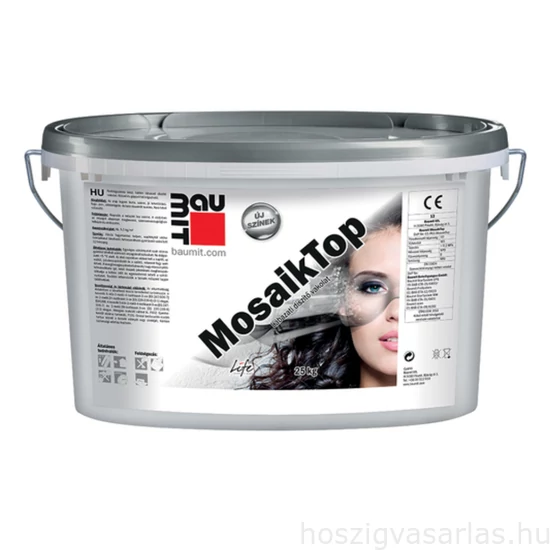 Baumit MosaikTop lábazati vakolat M301-M336 -- 25kg/vödör