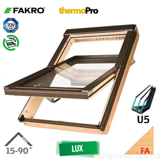 Fakro FTP-V U5 fa billenő ablak 114x118 cm 10