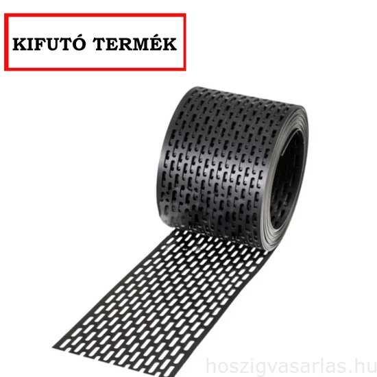 Bramac ALU szellőzőszalag ANTRACIT 10cm x 5m/tekercs