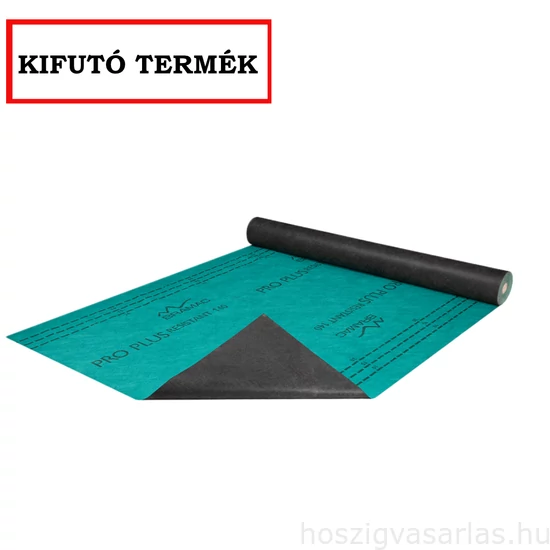 Bramac Pro Plus Resistant 140g/m2 páraáteresztő tetőfólia - 75m2/tekercs
