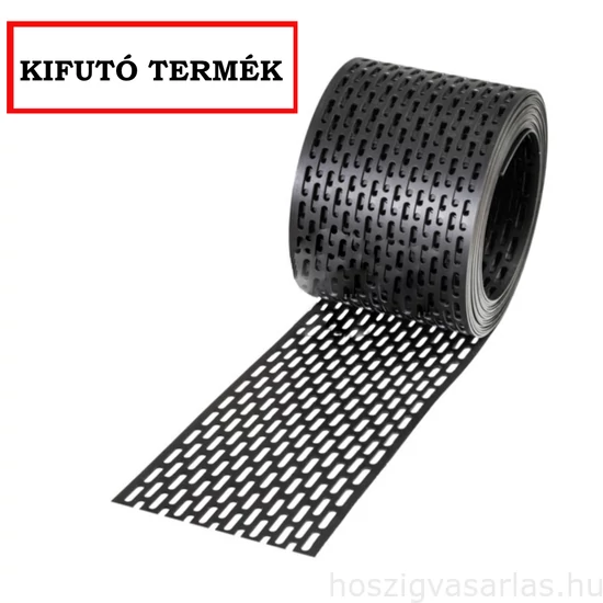Masterplast Rovarháló - Szellőzőszalag műanyag - FEKETE - 5m/tekercs