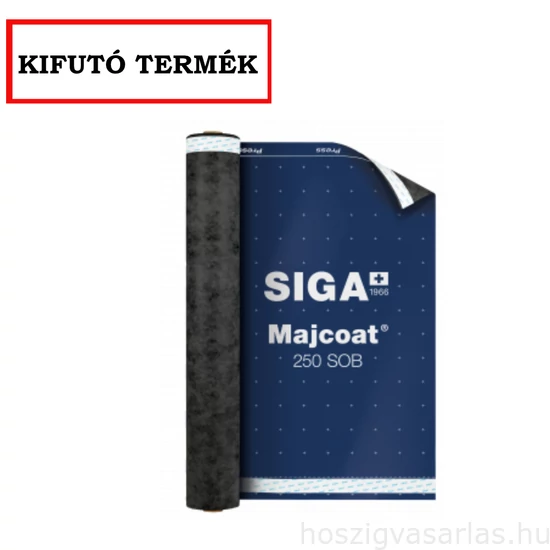SIGA Majcoat 250g SOB páraáteresztő tetőfólia ragasztósávval 75m2/tekercs