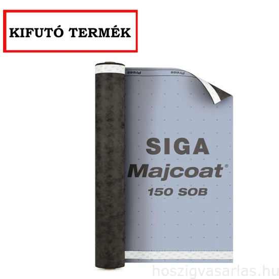 SIGA Majcoat 150g SOB páraáteresztő tetőfólia ragasztósávval 75m2/tekercs