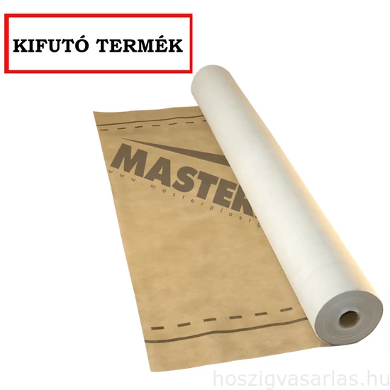 Mastermax Classic 120g/m2 páraáteresztő tetőfólia - 75m2/tekercs