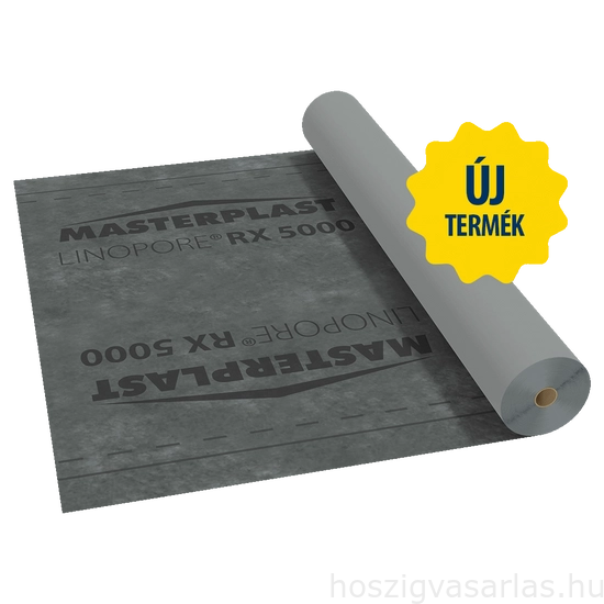 Masterplast LINOPORE® RX 5000 130g/m2 páraáteresztő fólia 75m2/tekercs