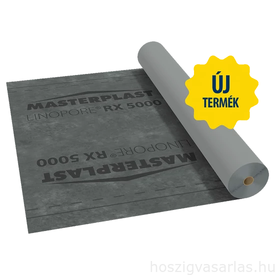 xxxMasterplast LINOPORE® RX 5000 130g/m2 páraáteresztő fólia 75m2/tekercs