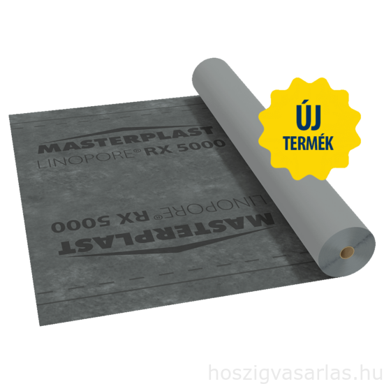 Masterplast LINOPORE® RX 5000 130g/m2 páraáteresztő fólia 75m2/tekercs