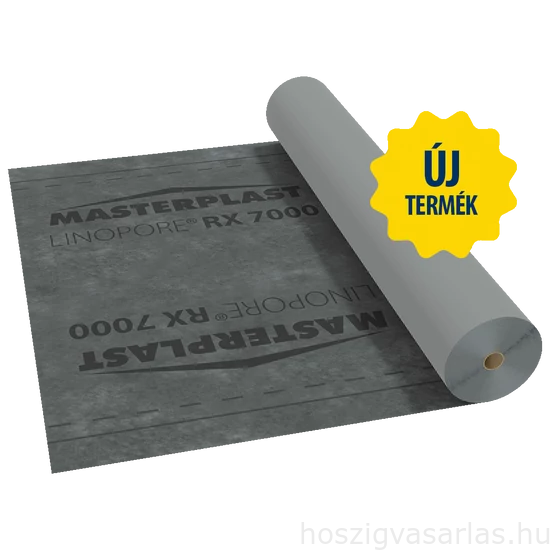 Masterplast LINOPORE® RX 7000 170g/m2 páraáteresztő fólia 75m2/tekercs