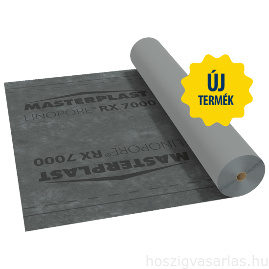 Masterplast LINOPORE® RX 7000 170g/m2 páraáteresztő fólia 75m2/tekercs