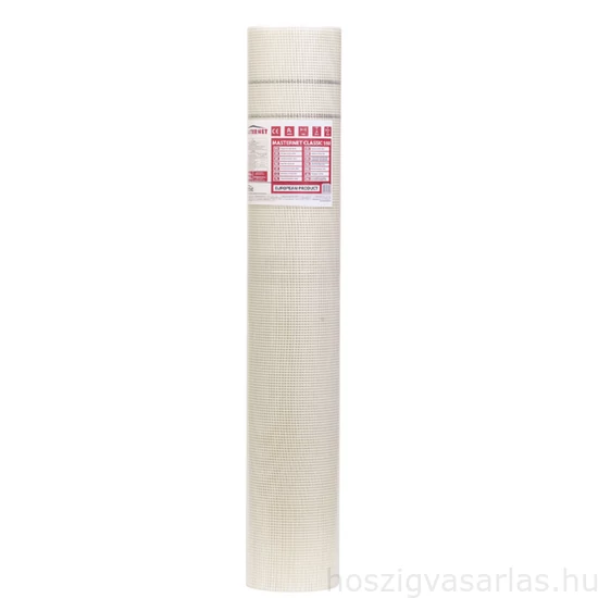 THERMOMASTER Classic 160g/m2 erősített üvegszövet háló 55m2/tekercs