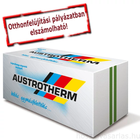 Austrotherm AT-L4 lépéshangszigetelő hungarocell födém szigetelés