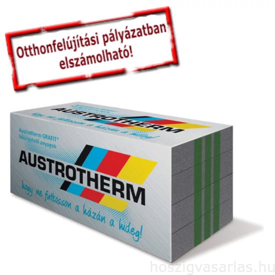 Austrotherm GRAFIT L5 grafitos lépéshangszigetelő hungarocell