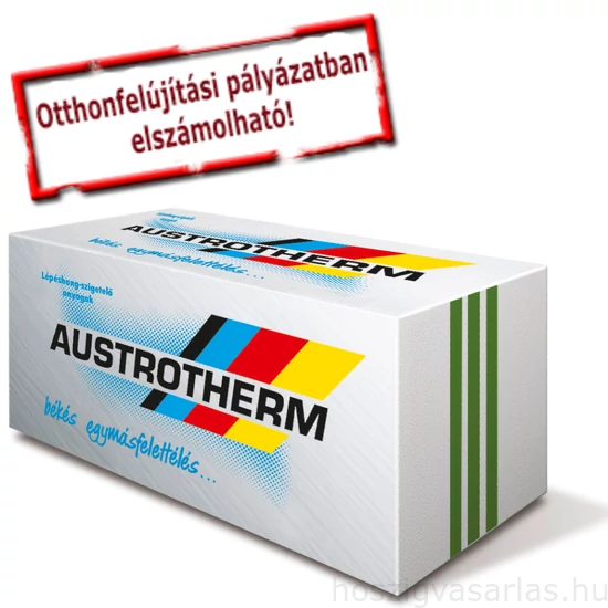 Austrotherm AT-L5 lépéshangszigetelő hungarocell födém szigetelés
