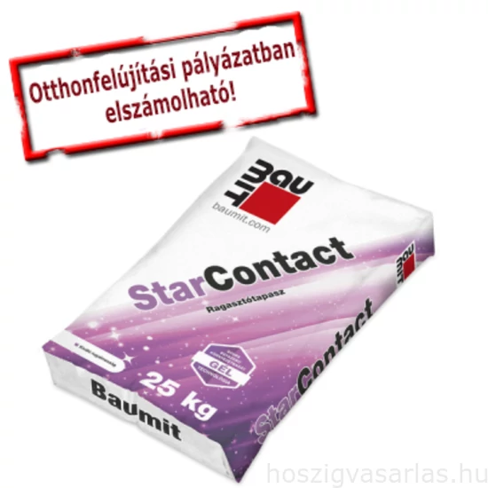 Baumit StarContact ragasztó lábazati Expert Fix, XPS ragasztásához  - 25kg/zsák