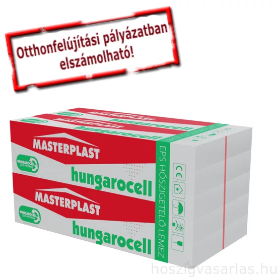 THERMOMASTER Hungarocell EPS 80 homlokzati szigetelés fehér -- 10 cm