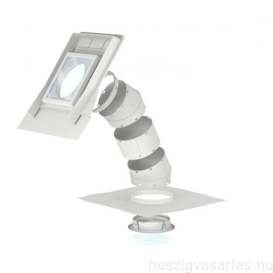 VELUX TLR merev csöves fénycsatorna sík 37x37 cm Ø25 cm