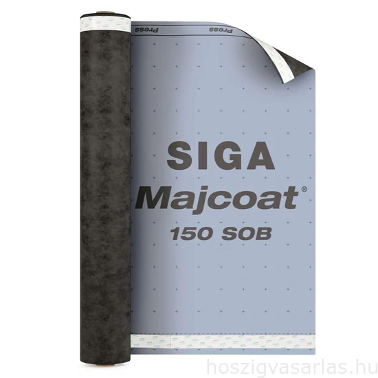 SIGA Majcoat 150g SOB páraáteresztő tetőfólia ragasztósávval 75m2/tekercs