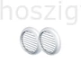 Kép 3/3 - xxxMűanyag kerek szellőzőrács rovarhálóval 50mm 2db/csomag KIFUTOTT