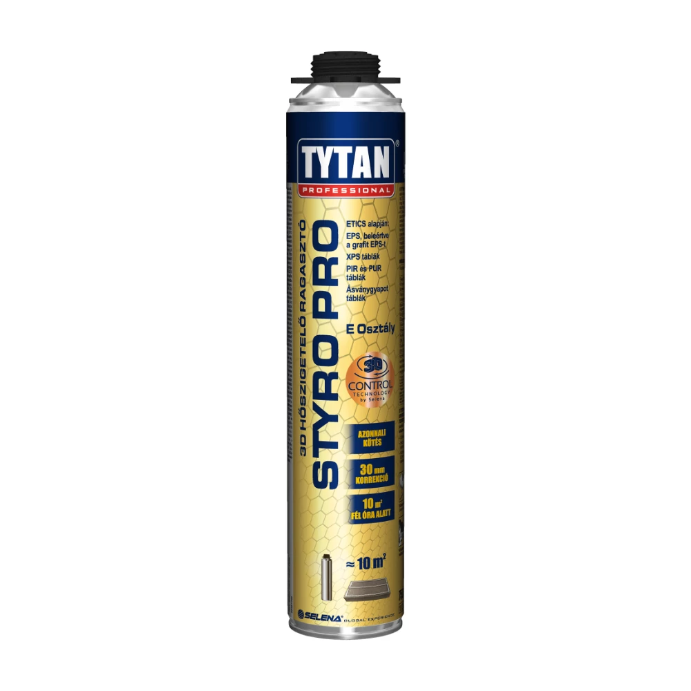 TYTAN STYRO PRO hőszigetelő ragasztóhab 750 ml/tubus