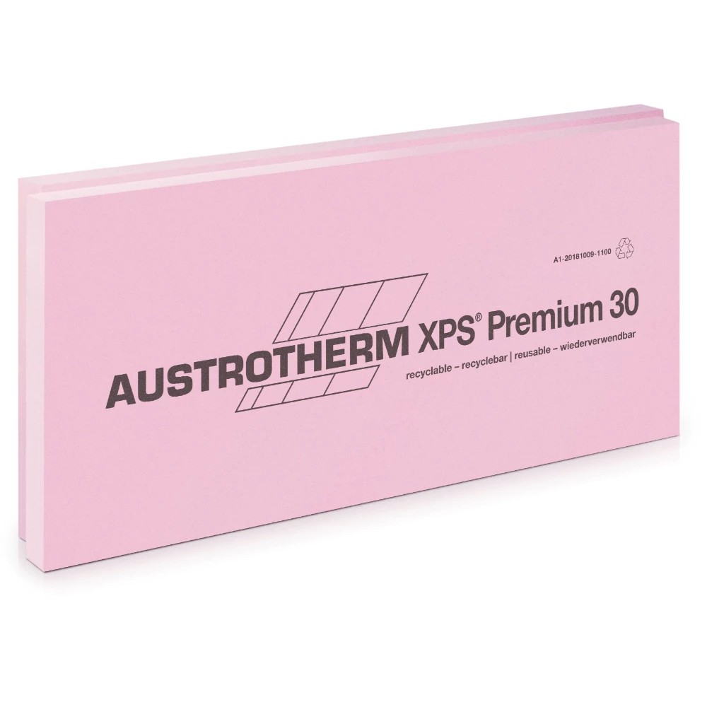 Austrotherm XPS PREMIUM 30 SF sima felülettel, lépcsős élképzéssel -- 18 cm