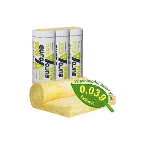 xxxEurowool 0,039 üveggyapot 10 cm vastag 10,8 m2/tekercs KIFUTOTT